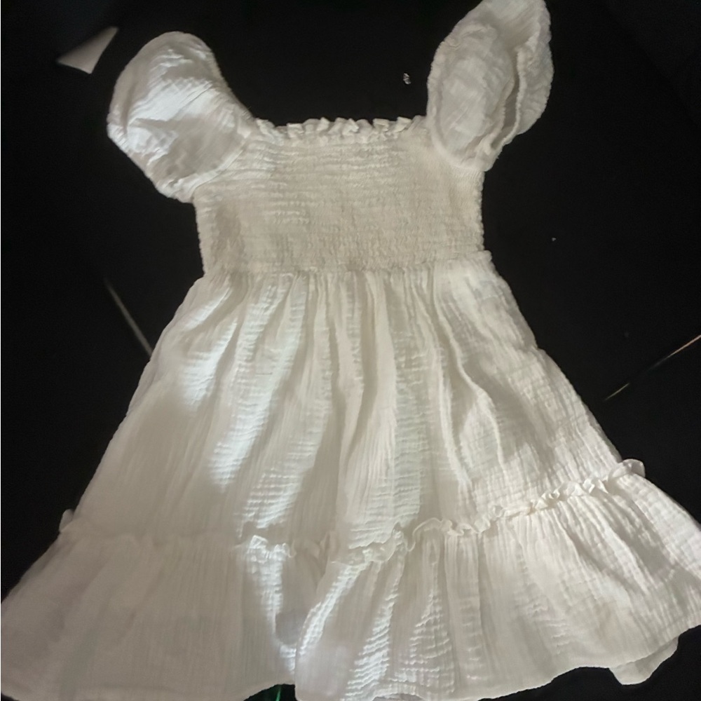 Francesca's Collections White Kids Dress